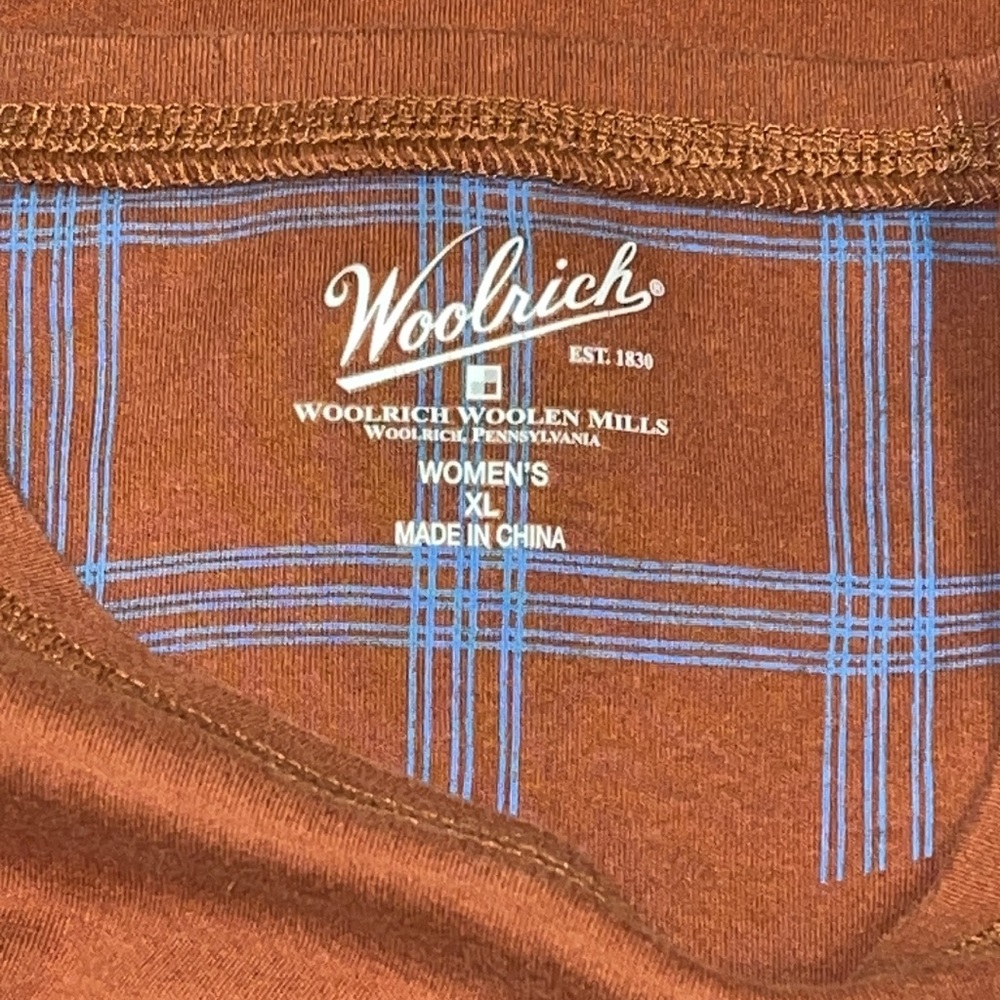 Woolrich Russet Bird Graphic Long Sleeve Top - Picture 4 of 7